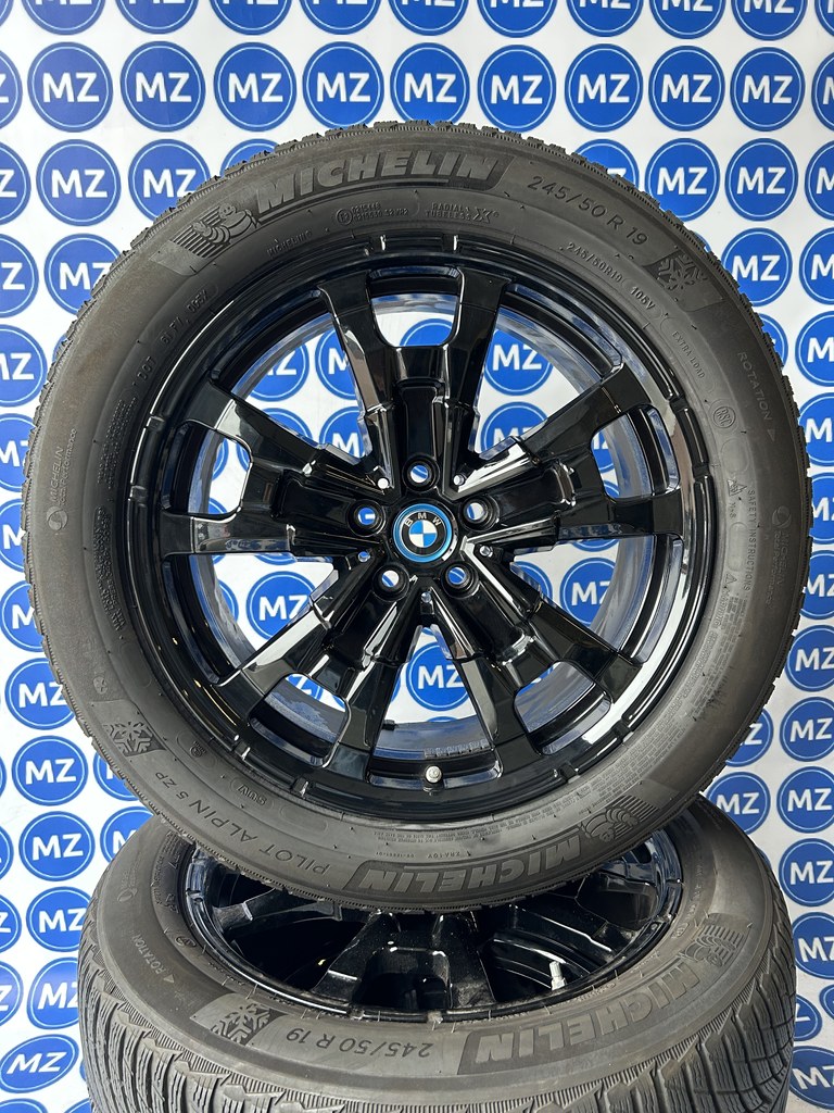 BMW iX3 Style 843 19 inch Velgen + Winterbanden — thumbnail 3