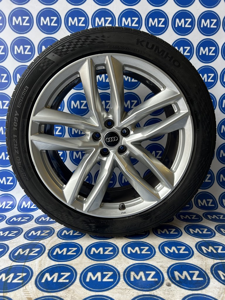 Audi Q7 21 inch Velgen + Zomerbanden — thumbnail 7