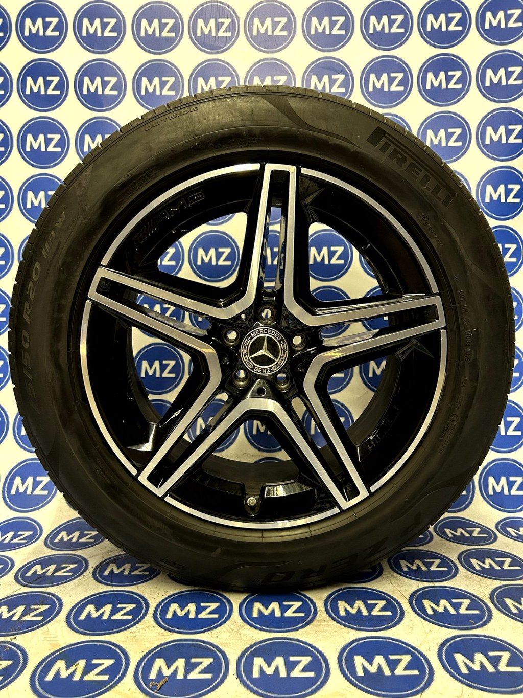 Mercedes-Benz GLE C167 V167 | AMG 20 inch Velgen + Zomerbanden — thumbnail 7