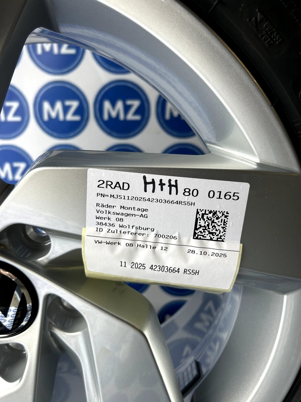 Volkswagen Golf 8 | Nieuwe 17 inch Velgen + Banden — thumbnail 7