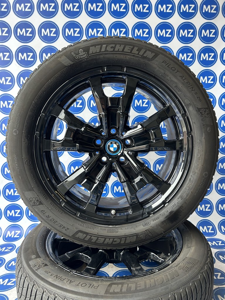 BMW iX3 Style 843 19 inch Velgen + Winterbanden — thumbnail 5