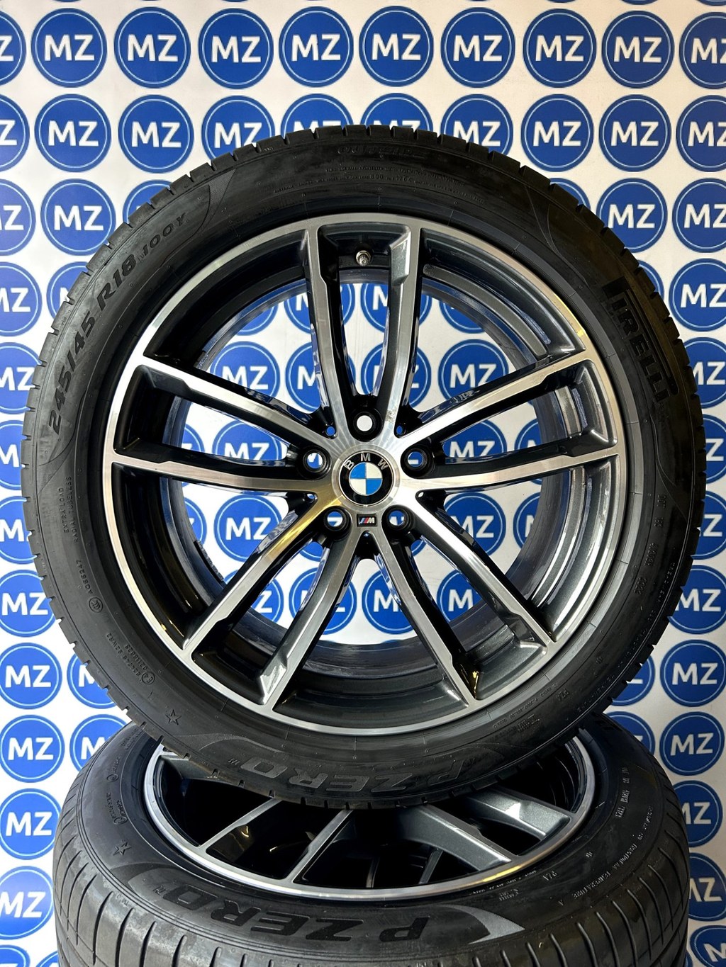BMW 5-serie G30 G31 | 662M 18 inch Velgen + Zomerbanden — thumbnail 3