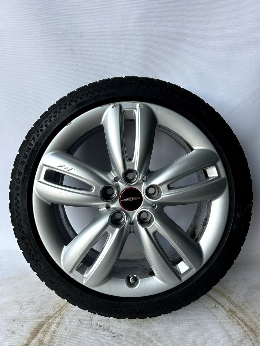 MINI Cooper S F55 F56 F57 17 inch JCW Velgen + Winterbanden — thumbnail 7