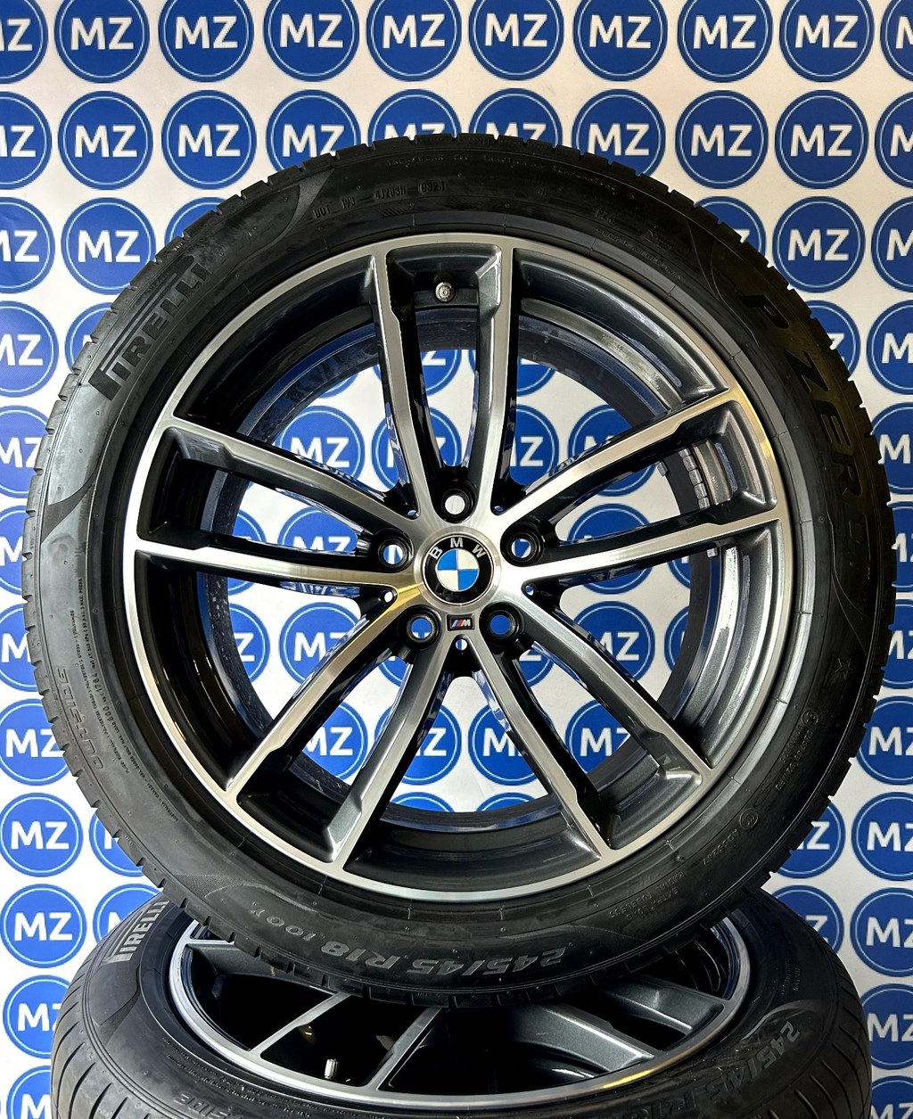 BMW 5-serie G30 G31 | 662M 18 inch Velgen + Zomerbanden — foto 1